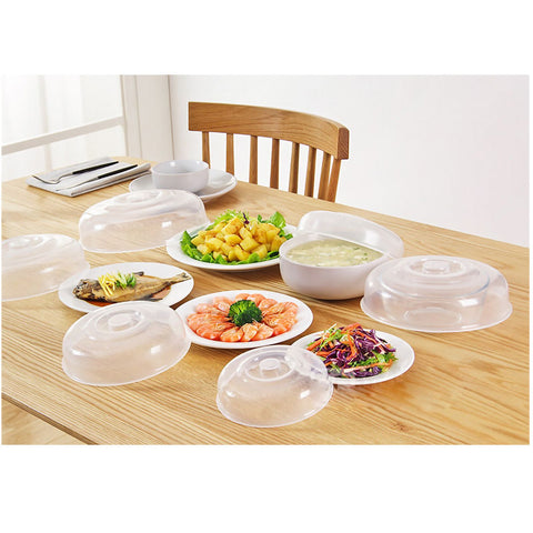 Microwave Cover Transparency PP Material Food Protection Grab Design Safe Healthy Microwave Splatter CoverSmall Size 14cm