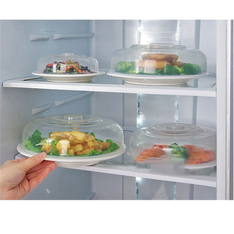 Microwave Cover Transparency PP Material Food Protection Grab Design Safe Healthy Microwave Splatter CoverSmall Size 14cm