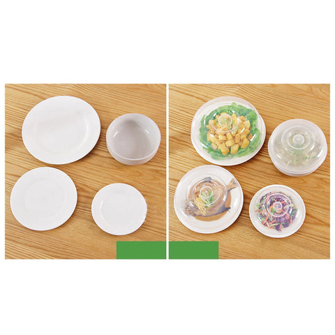 Microwave Cover Transparency PP Material Food Protection Grab Design Safe Healthy Microwave Splatter CoverSmall Size 14cm