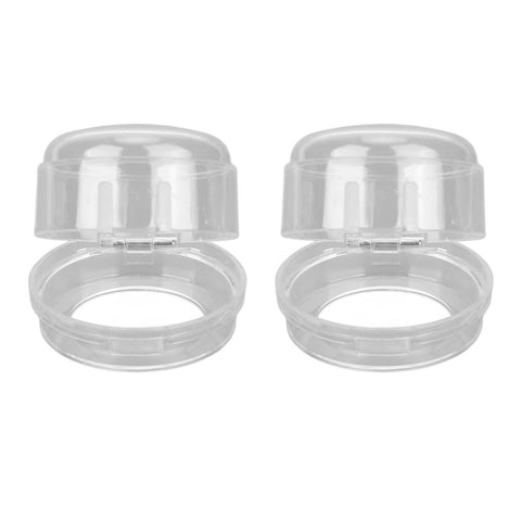 2pcs Gas Stove Knob Covers Child Proof Gas Stove Knob Covers Protector for Home KitchenTransparent