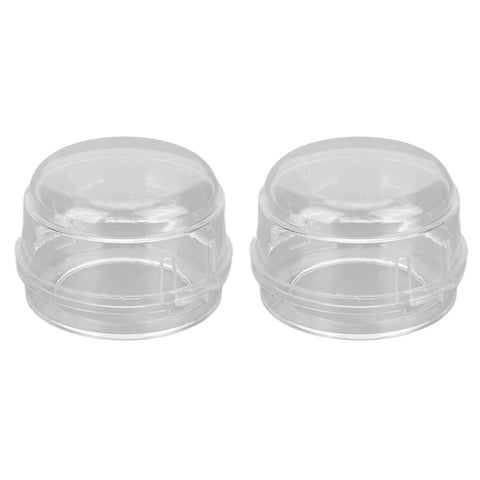 2pcs Gas Stove Knob Covers Child Proof Gas Stove Knob Covers Protector for Home KitchenTransparent