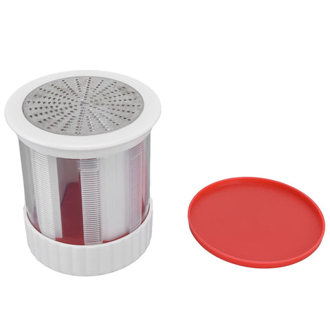 Cheese Grater Home Kitchen Portable Plastic Stainless Steel Fruits Vegetables Butter Shredder