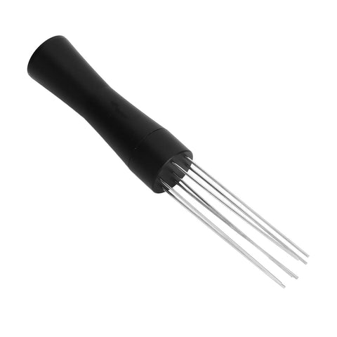 Coffee Powder Hand Tamper Distributor Coffee Stirrer Needle Type Distributor Coffee Auxiliary Stirrer with Aluminum Alloy Handle for Home