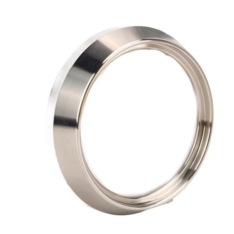 58mm Dosing Funnel Anti Flying Powder Stainless Steel Dosing Rings for Household Coffee Shop