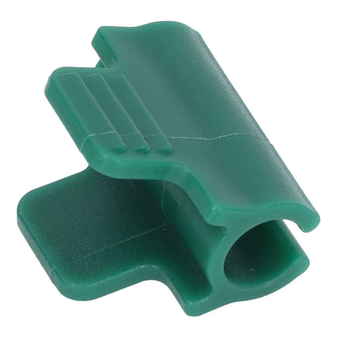 24pcs Greenhouse Clamps Single Head Row Cover Netting Tunnel Hoop Clips Insect Proof Shed Film Shading Net Rod Clips Thickened 14mm