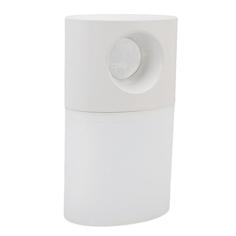 Mini Humidifier Quiet USB Rechargeable Fine Mist Portable Desktop Humidifier with Night Light for Home Office 350ml White