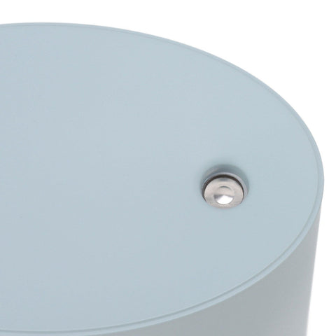 Mini Humidifier Quiet USB Rechargeable Fine Mist Portable Desktop Humidifier with Night Light for Home Office 350ml Blue