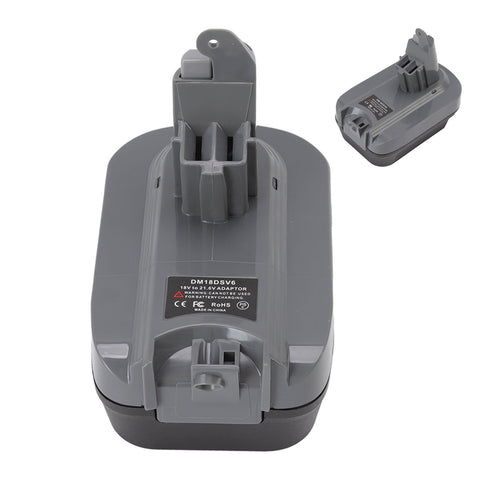 18V to 21.6V Lithium Battery Adapter for V6 SV03 SV04 SV09 DC62 DM18DSV6 Vacuum Cleaner Replacement Battery Converter