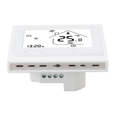 BHT 002GC Boiler Heating Programmable Thermostat Digital Touch Screen Thermostat with Large LCD Display Passive Output Temperature Controller 95‑240V