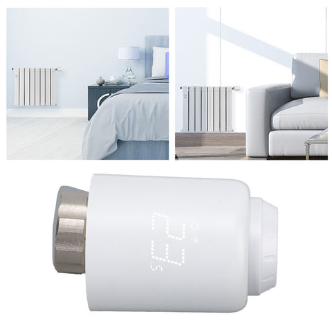 Smart Radiator Valve Thermostat Controller Wireless Control Timing Function for Home