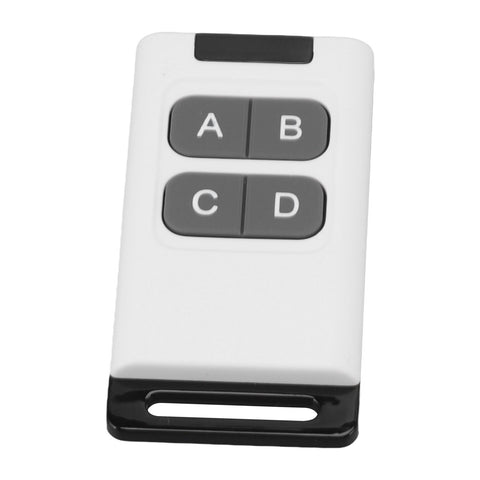 RF Remote Control Switch 433MHZ Prevent Interference Universal Wireless Remote for Light Home Appliance DIY 4 Key