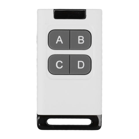 RF Remote Control Switch 433MHZ Prevent Interference Universal Wireless Remote for Light Home Appliance DIY 4 Key
