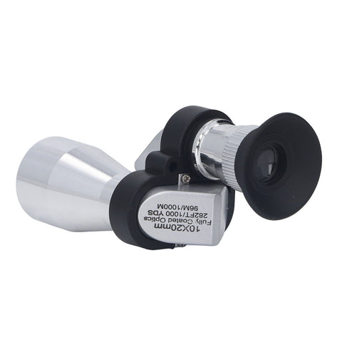 20mm Mini Portable Monocular Aluminium Alloy Wearproof Drop Resistant Waterproof Monocular Telescope with Phone Bracket