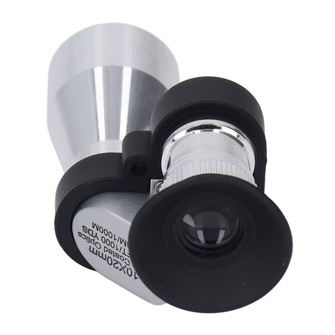 20mm Mini Portable Monocular Aluminium Alloy Wearproof Drop Resistant Waterproof Monocular Telescope with Phone Bracket