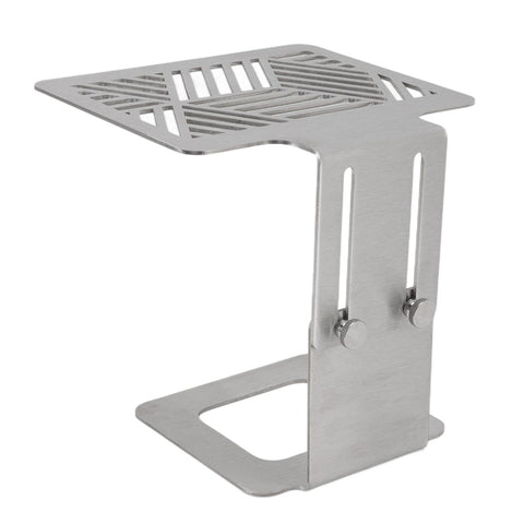 Coffee Machine Electronic Scale Rack 304 Stainless Steel Adjustable Height Coffee Machine Scale Weighing Stand Silver