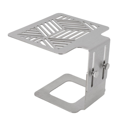 Coffee Machine Electronic Scale Rack 304 Stainless Steel Adjustable Height Coffee Machine Scale Weighing Stand Silver