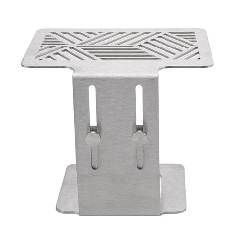 Coffee Machine Electronic Scale Rack 304 Stainless Steel Adjustable Height Coffee Machine Scale Weighing Stand Silver