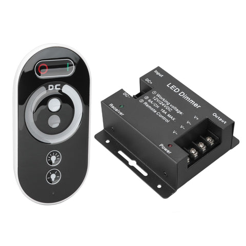 Wireless LED Dimmer RF Touch LED Light Controller Remote Dimming Controller DC 12V 24V for LED Strip Light