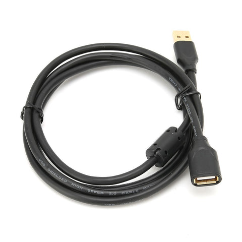 MINDPURE USB 2.0 Extender Gilded Flexible Antioxidant EcoFriendly Data Exte