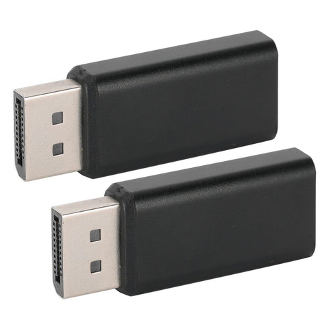 2Pcs DP Male to HDMI Female Adapter Adapter Transformer for 1080P HDTV PC