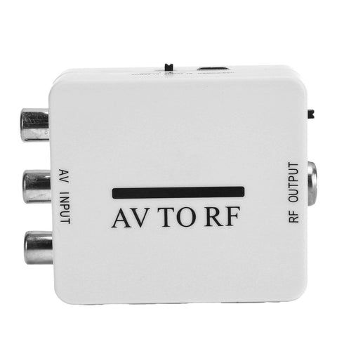 Video Adapter Mini Audio Adapter TV Amplifier RCA AV CVSB to RF 67.25MHz 61