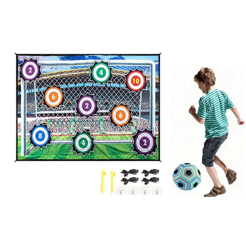 Indoor Soccer Throwing Training Game Goalkeeper Target Set