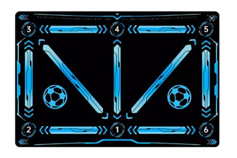 Soccer Training Mat Football Footstep Training Mat Soccer Skills Training Equipment Non Slip Dribble Training Sport Carpet