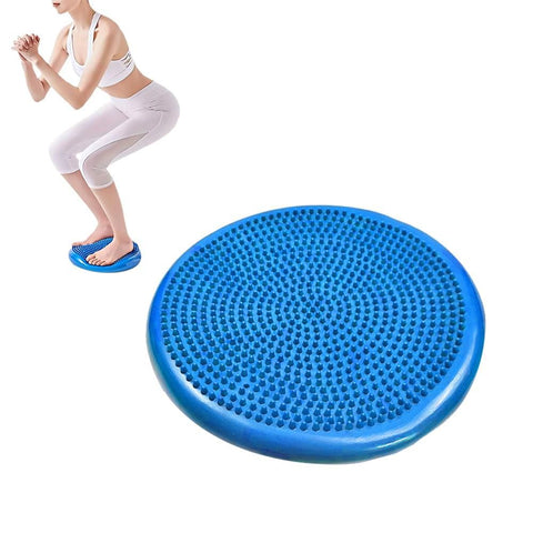 Yoga Training Mat Exercise Balance Stability Cushion Yoga Training Accessories -Purple