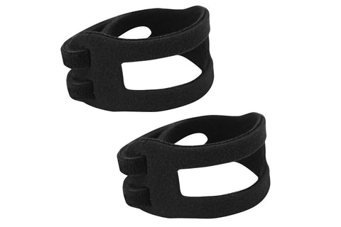 2PCS Ulnar Wrist Support Brace Adjustable for Sports Yoga Fitness - Black