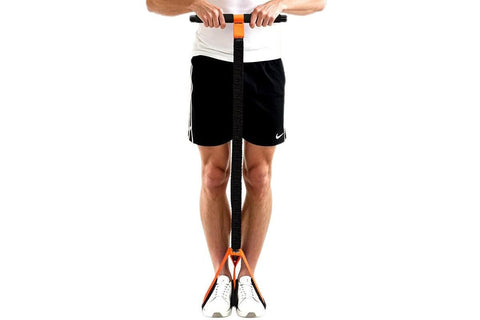 Pedal Resistance Band with Handle Home Exercise 55lbs
