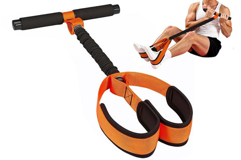 Pedal Resistance Band with Handle Home Exercise 55lbs