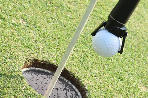8Pcs Foldable Golf Ball Pick Up Claw Sucker Put On Putter Grip Golf Ball Pick Up Retriever Grabber Golf Accessories