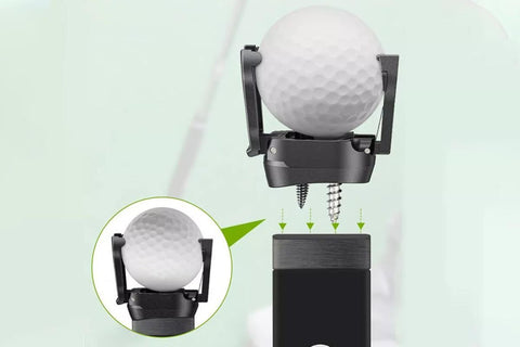 8Pcs Foldable Golf Ball Pick Up Claw Sucker Put On Putter Grip Golf Ball Pick Up Retriever Grabber Golf Accessories