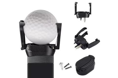 8Pcs Foldable Golf Ball Pick Up Claw Sucker Put On Putter Grip Golf Ball Pick Up Retriever Grabber Golf Accessories