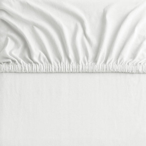 Hotel Quality Fitted sheets - 2 Piece Fitted sheets  -Breathable Bedding - Wrinkle, Fade, Stain Resistant- 26inch/40cm Deep Pocket Fitted Bed Sheet-Wrinkle and Fade Resistant,(White,Double)