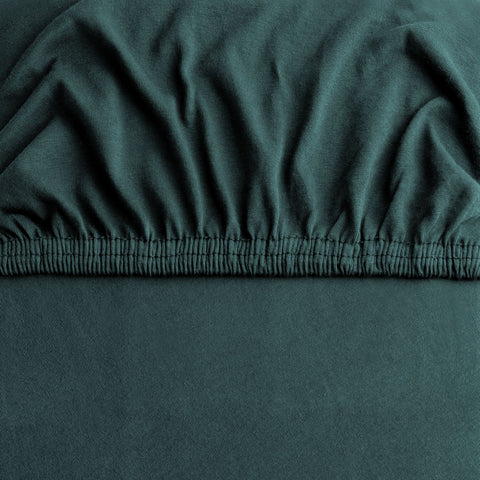 Hotel Quality Fitted sheets - 2 Piece Fitted sheets  -Breathable Bedding - Wrinkle, Fade, Stain Resistant- 26inch/40cm Deep Pocket Fitted Bed Sheet-Wrinkle and Fade Resistant,(Biscay blue,Queen)
