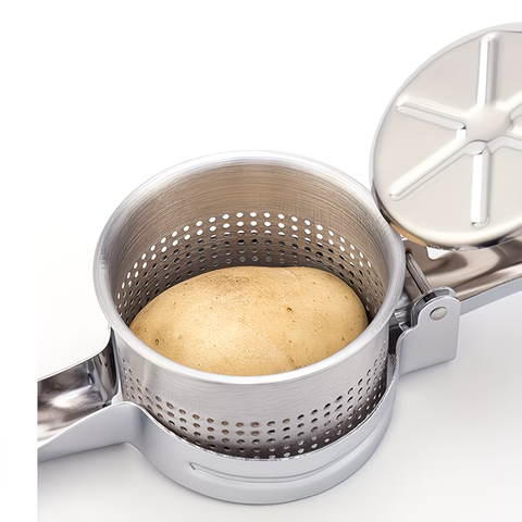 Potato masher, lemon juicer, potato shredder, multi-functional juicer, stainless steel potato shredder, non-slip handle kitchen vegetable shredder, manual fruit masher, vegetable grinder, kitchenware, kitchen gadgets