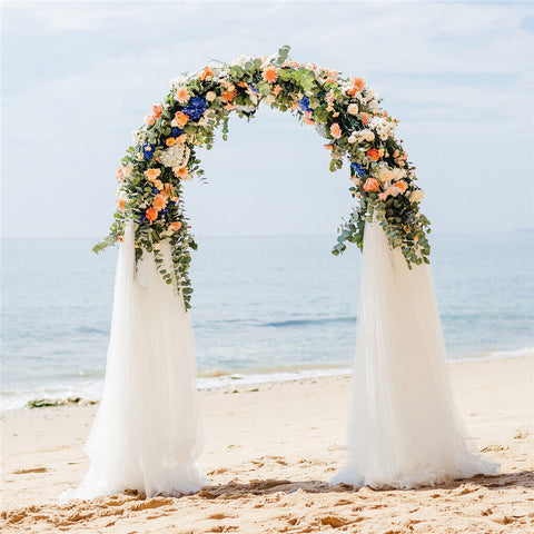 Metal Wedding Arch Garden Arbor Floral Stand Indoor/Outdoor