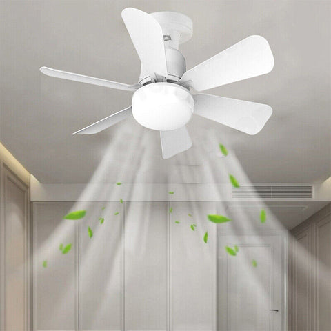 16.5 Ceiling Fan with LED Light 3-Speed Remote Control