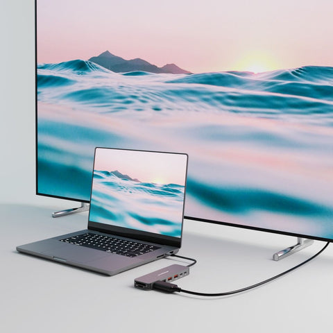 mbeat Elite 9-in-1 USB-C Multiport Hub with Built-in M.2 NVMe SSD Enclosure