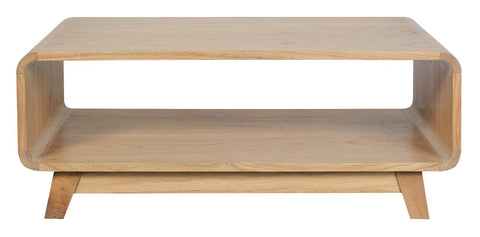 Providence Solid White Cedar Coffee Table (Natural)