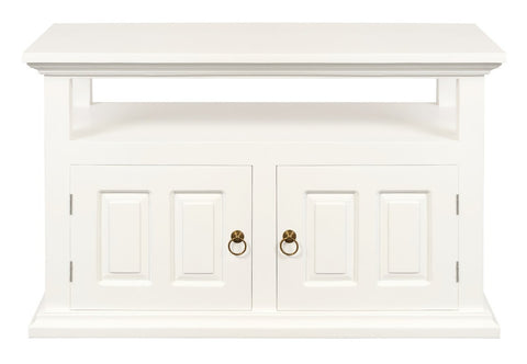 Tasmania 2 Door TV Stand (White)