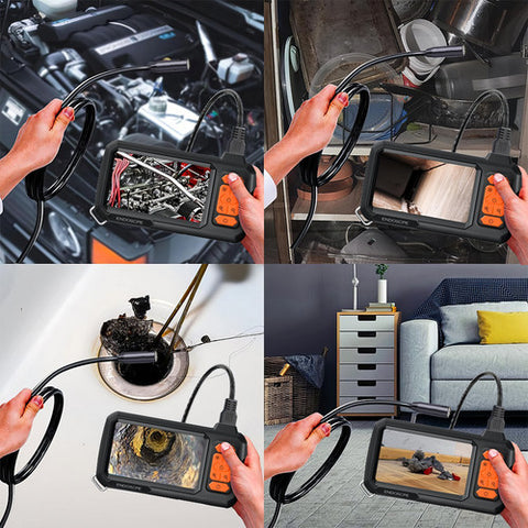 2M 8mm Lens Industrial Endoscope 1080P Digital Borescope Inspection Camera LED Lamp