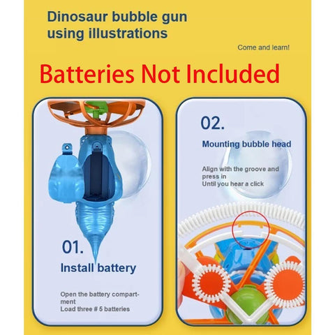 Blue gift Bubble Gun Automatic Bazooka Soap Water Bubble Machine Toy Electric Fan kid
