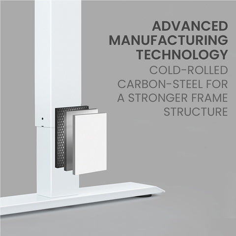 FORTIA Sit To Stand Up Standing Desk, 160x70cm, 72-118cm Electric Height Adjustable, Ergonomically Curved Edge, 50kg Rated, White Oak Style/Silver Frame