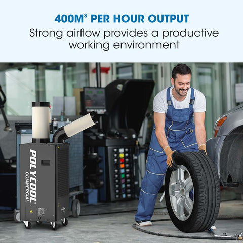 POLYCOOL 2.7kW Portable Industrial Spot Cooler