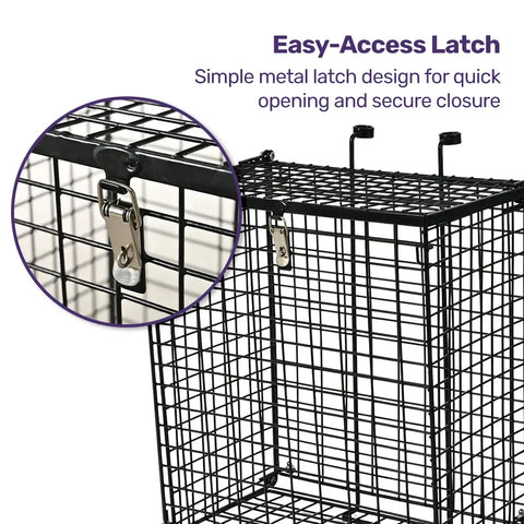 EQUIPMED Mobility Scooter Basket for VentureCruise, LeisureCruise & ProRider, Simple Tool-less attachment