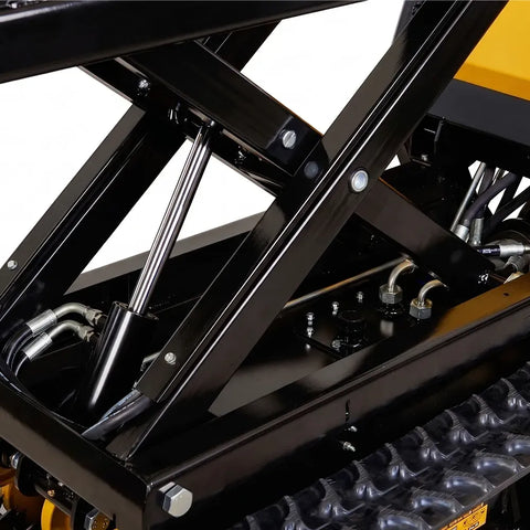 BAUMR-AG Tracked High Lifting/Tipping Power Barrow, 500kg Load Capacity, Hydrostatic, 9hp Engine