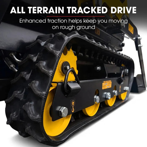 BAUMR-AG Tracked High Lifting/Tipping Power Barrow, 500kg Load Capacity, Hydrostatic, 9hp Engine