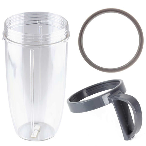 For Nutribullet Colossal Large Cup +Handheld Ring + Grey Seal - 900 600 Models